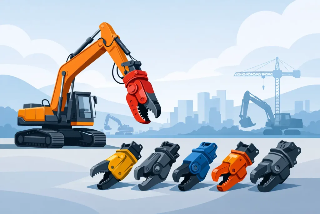 7 Best Excavator Shear Brands for Contractors