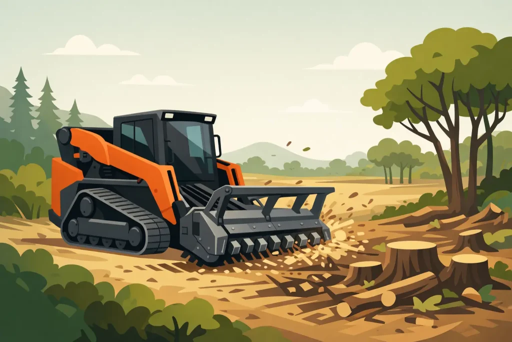 Best Mulcher Attachment for Land Clearing