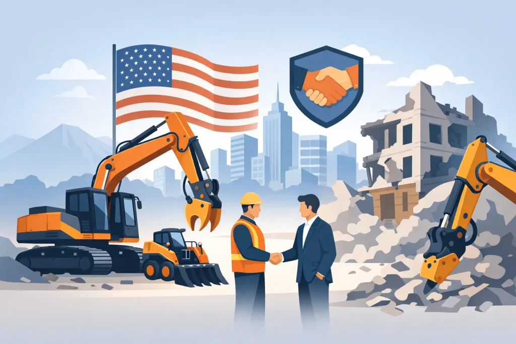 Demolition Equipment Dealer USA Buyers Trust