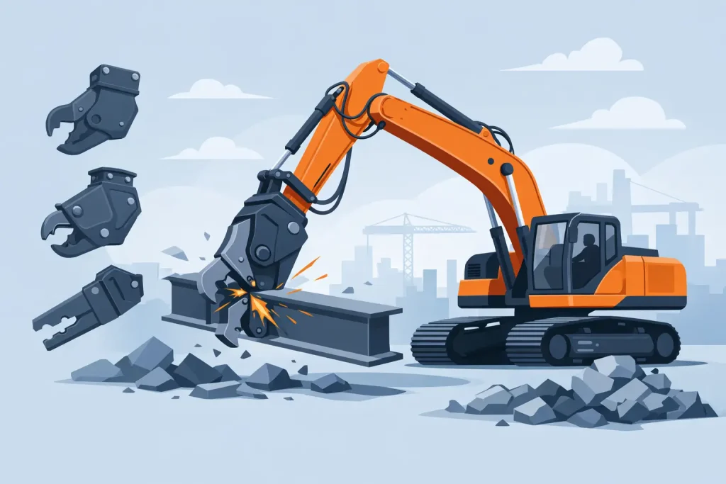How to Match Excavator Shear Right