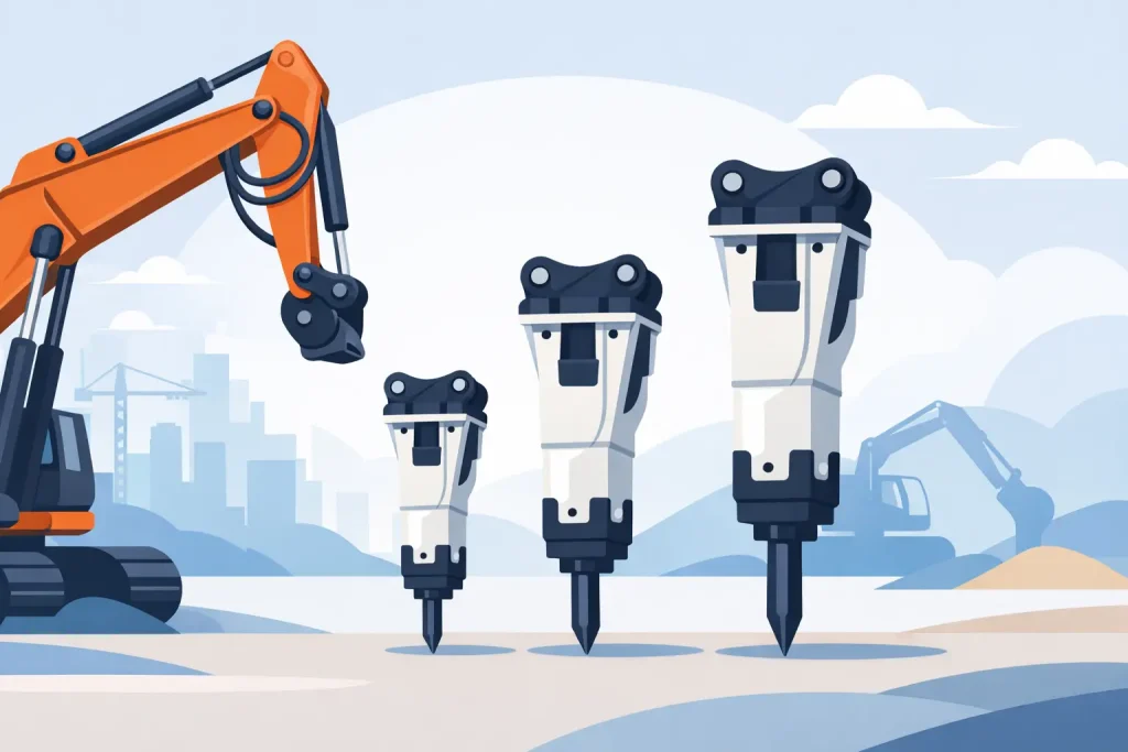Hydraulic Hammer Attachment Sizing Guide
