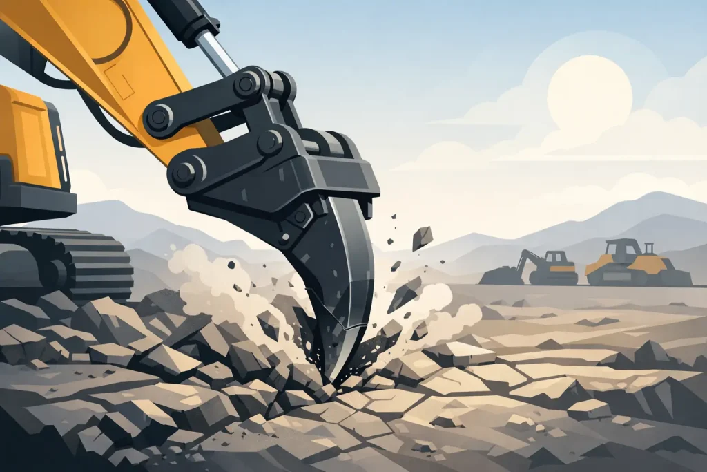 Ripper Attachment for Hard Ground: When It Pays