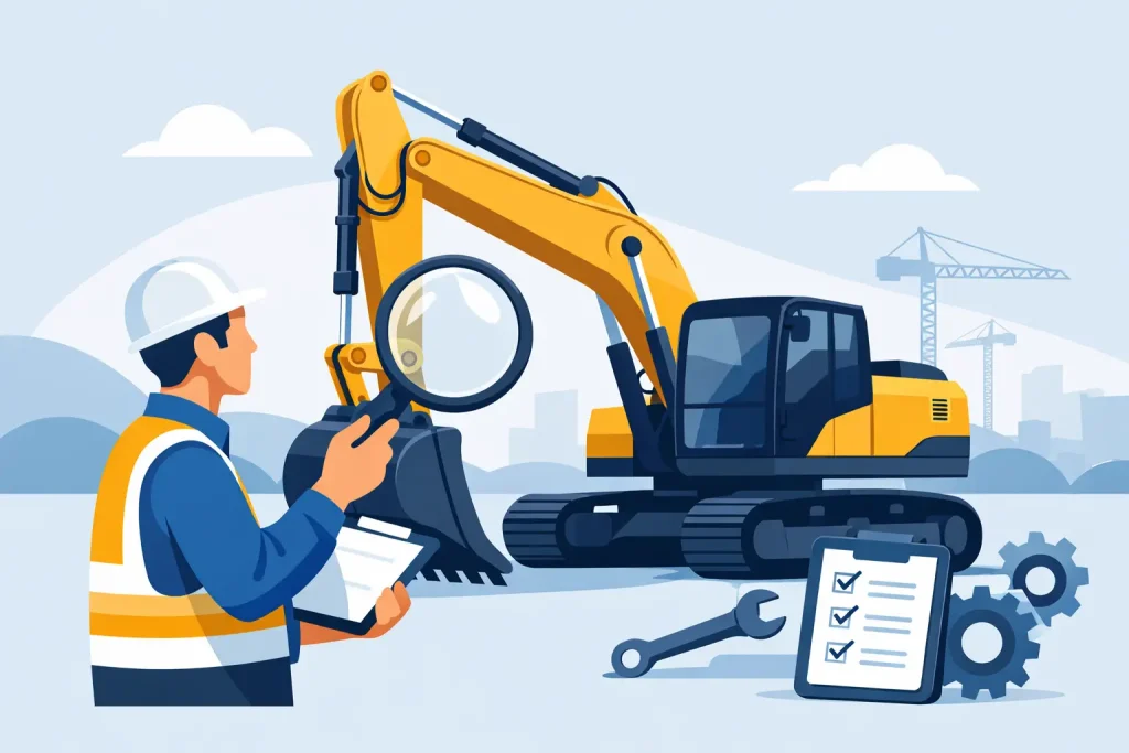 How to Inspect Used Excavators Before You Buy