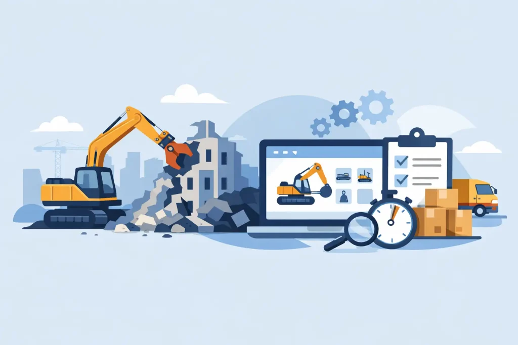 How to Source Demolition Equipment Without Downtime