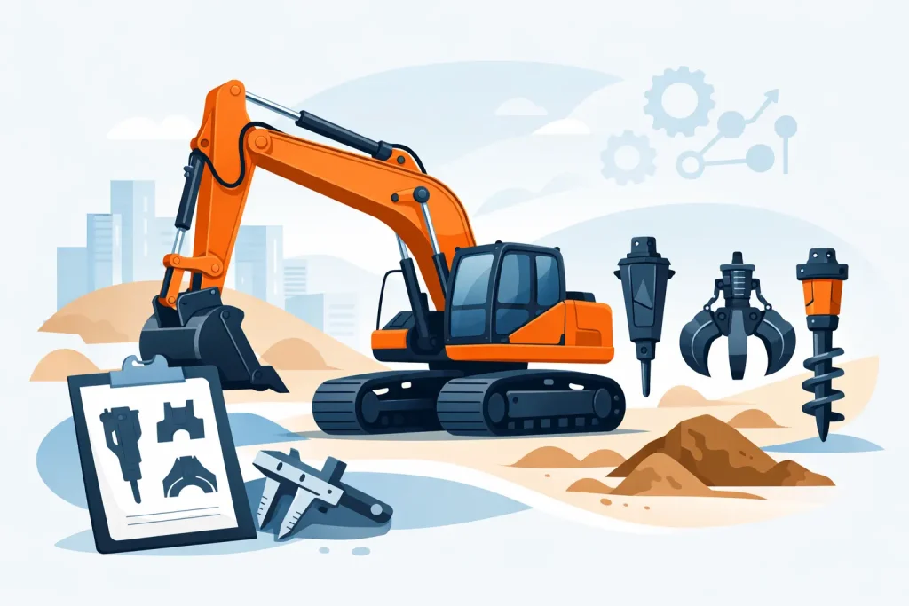 How to Spec Excavator Attachments Right