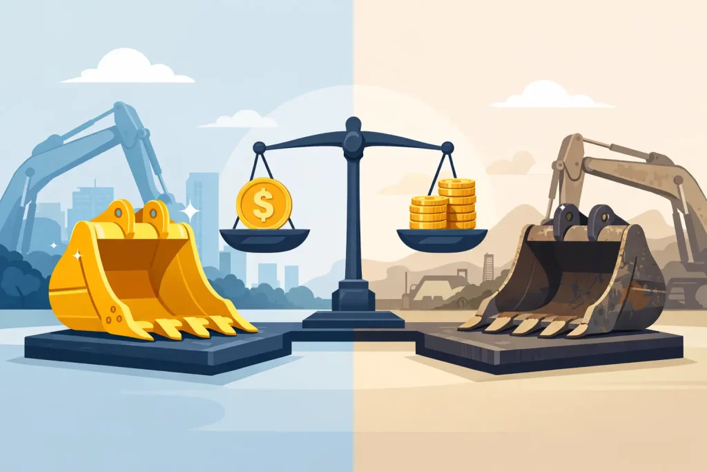 New Versus Used Attachments: Which Pays Off?