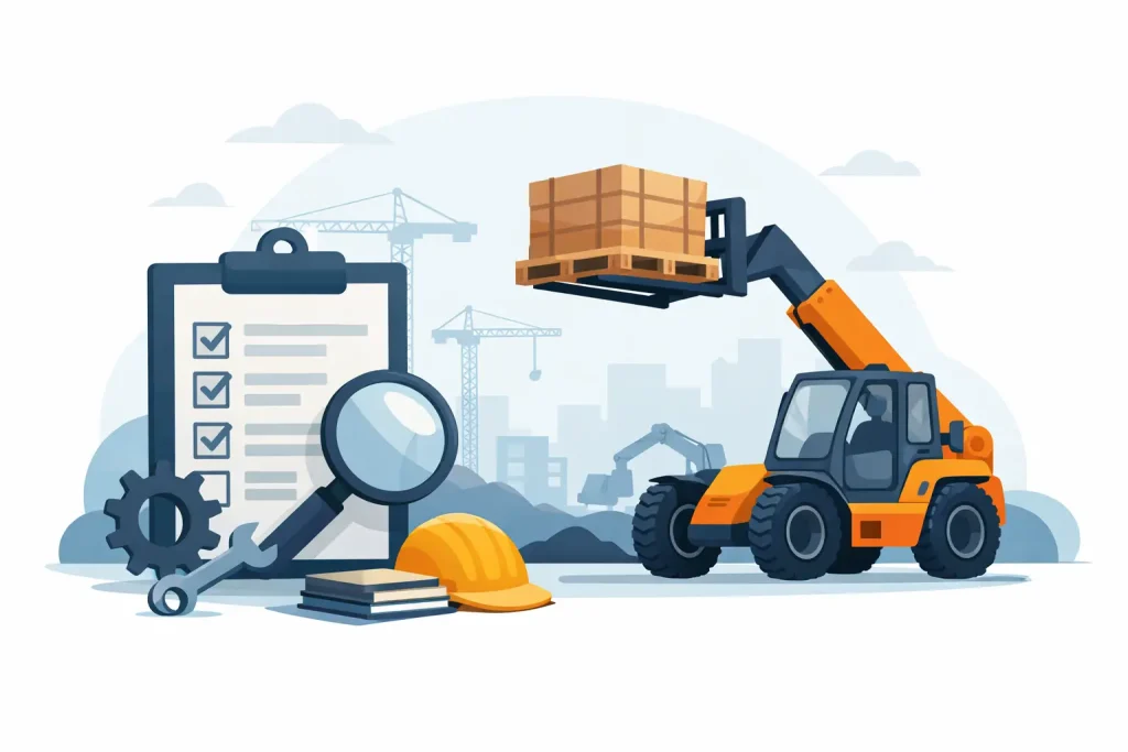 Used Telehandler Buying Checklist for Contractors