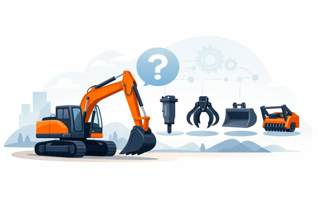 What Attachment Fits My Excavator? Start Here