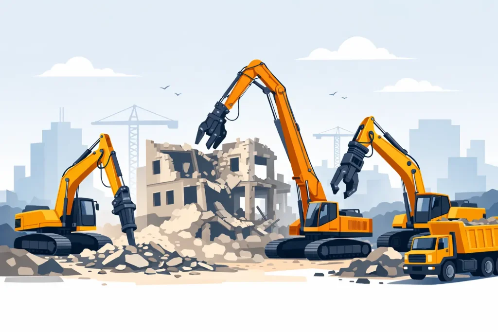 Best Demolition Machines for Serious Contractors