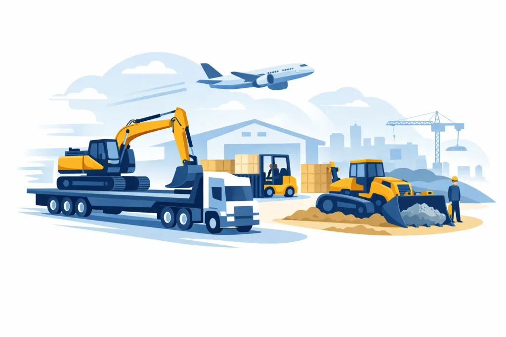 Fast Delivery Heavy Equipment Without Downtime
