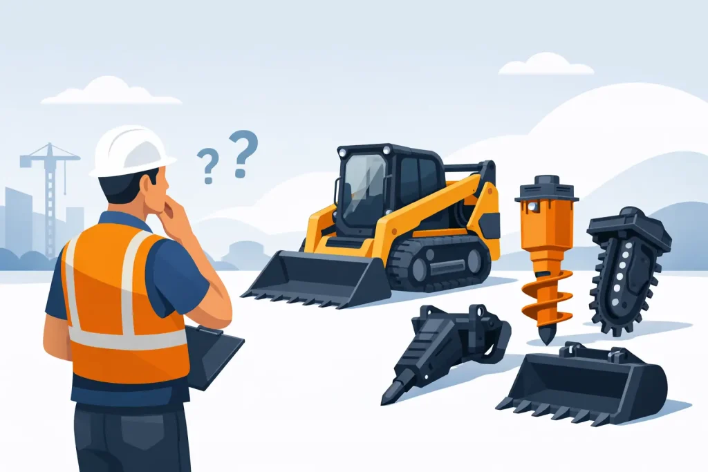 When Should Contractors Rent Attachments?